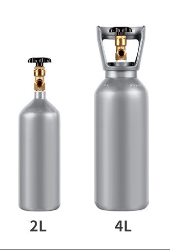botella co2 recargable