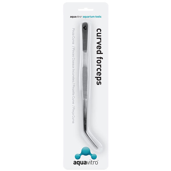 Aquavitro pinza curva 25 cm