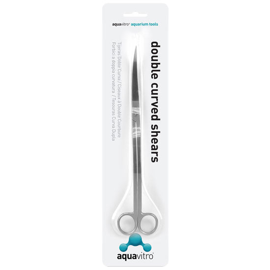 Aquavitro tijera doble curva 25 cm