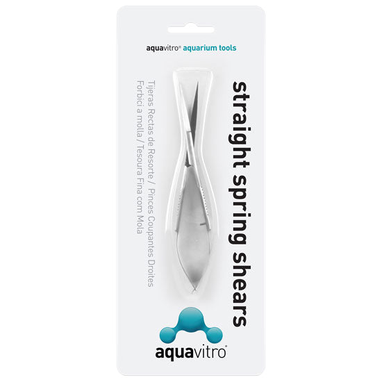 Aquavitro tijera recta de resorte 15 cm