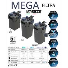 Filtros sicce megafiltra