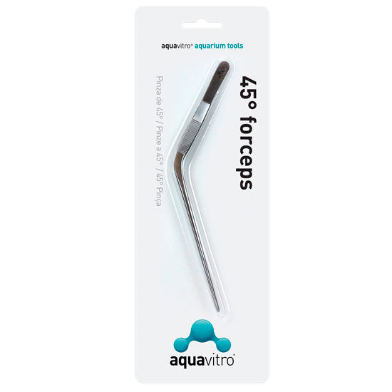 Aquavitro pinza 45º 20 cm