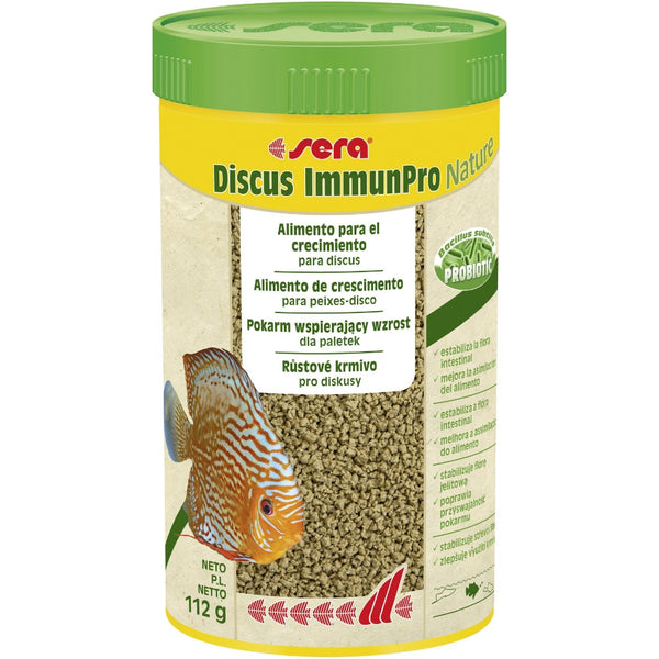 SERA DISCUS INMUNPRO NATURE 250 ML (GRANULO)
